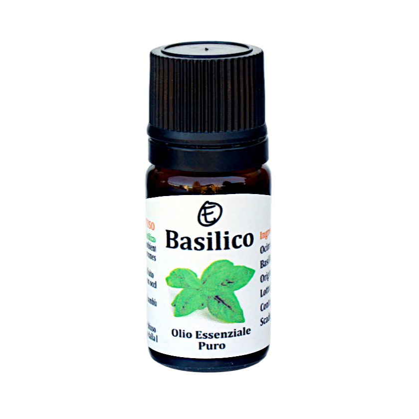 Basilico olio essenziale 5 ml origine Sardegna