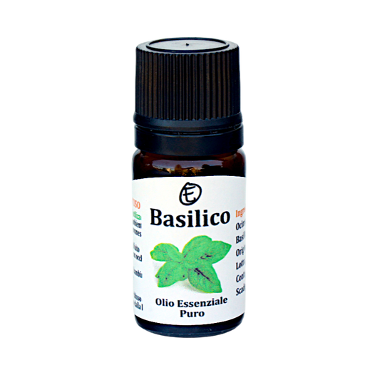 Basilico olio essenziale 5 ml origine Sardegna