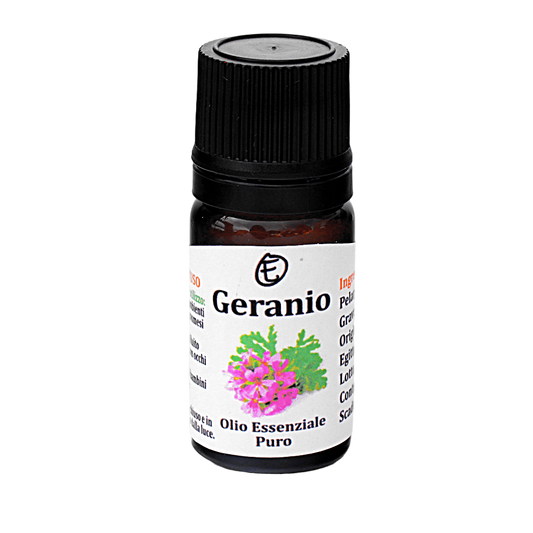 Geranio olio essenziale puro 5 ml origine Sardegna