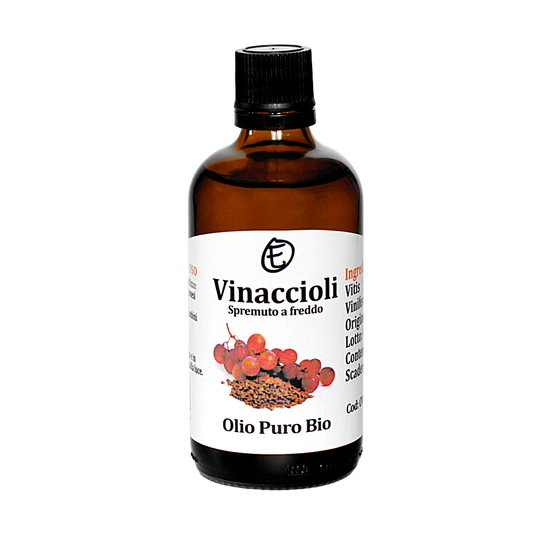 Vinaccioli olio vegetale Bio spremuto a freddo 100 ml