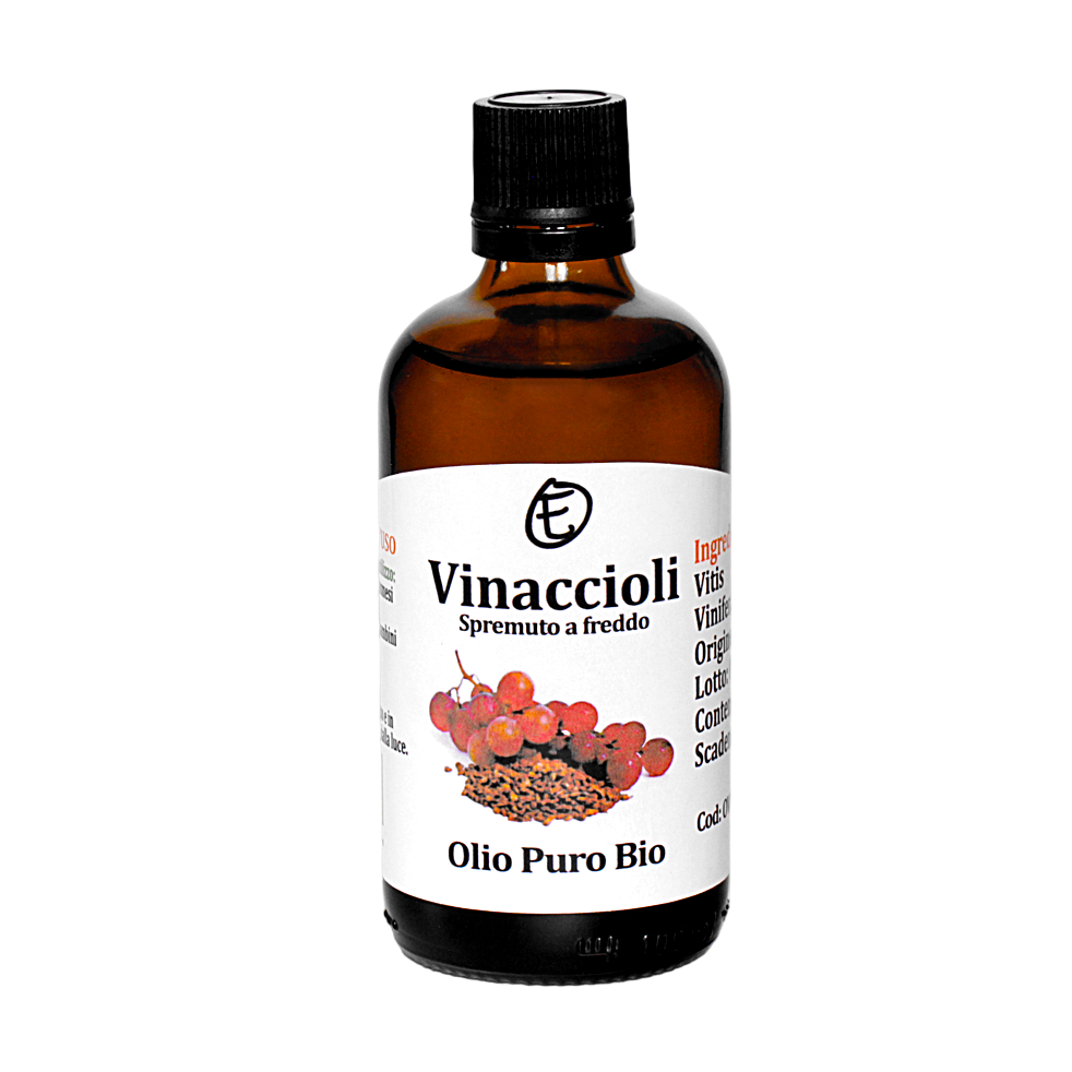 Vinaccioli olio vegetale Bio spremuto a freddo 100 ml
