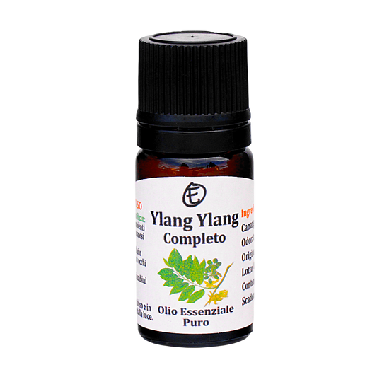Ylang Ylang olio essenziale completo puro Bio 5 ml